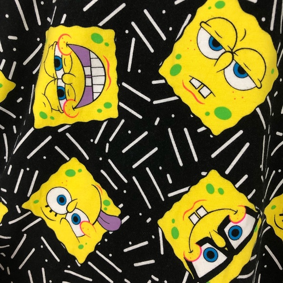 Nickelodeon Sponge Bob Squarepants Skater Mini Skirt - Picture 3 of 6